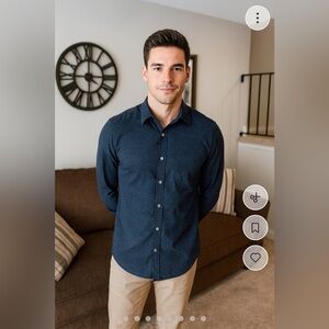 American eagle men’s button down shirt